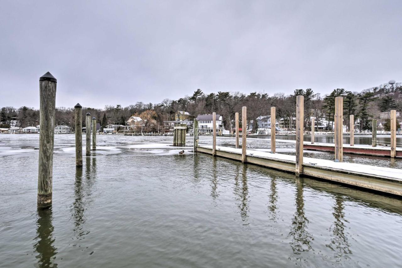 Walk To Water St And River Quaint Saugatuck Apt エクステリア 写真